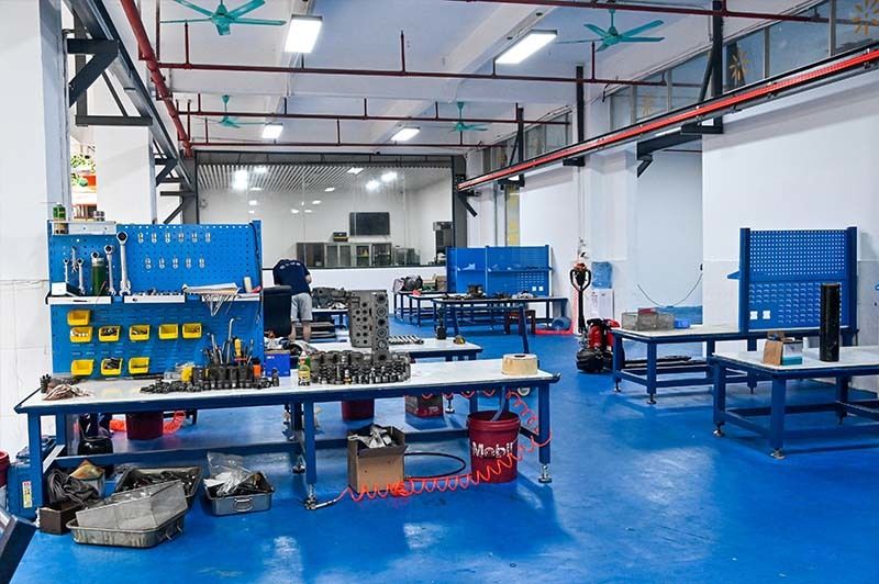 Guangzhou Tieqi Construction Machinery Co., Ltd. خط إنتاج الشركة المصنعة