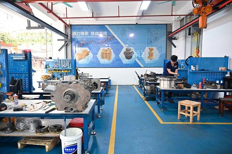 Guangzhou Tieqi Construction Machinery Co., Ltd. خط إنتاج الشركة المصنعة