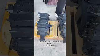 【تصوير في الموقع لوحدتين من شحن المضخات الهيدروليكية Komatsu PC1250-8؟】#مضخة هيدروليكية #PC1250-8