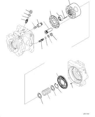 708-1W-00530 7081W00530 708-1W-01530 708-1W-04760 For Komatsu WA500-7 WHEEL LOADERS Hydraulic Main Pump STEERING PUMP Piston Pump HST PUMP PUMP ASSY Aftermarket Original