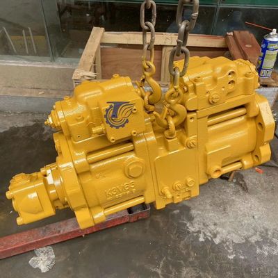 CAT110B CAT120B CAT312B مضخة المكبس الهيدروليكية للحفر مضخة العجلات الرئيسية K3V63DT لشركة Caterpillar جديدة ومستخدمة