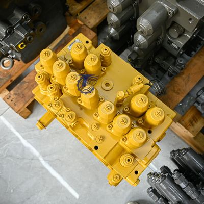 2063338 KMX13SB قطع غيار حفارة كاتربيلر مجموعة صمام التحكم CAT E314C صمام هيدروليكي رئيسي