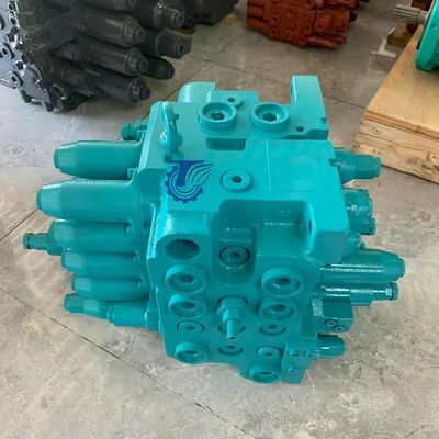 2436U2635F1 كوبيلكو SK120-5 SK120-3 SK120 صمام تحكم الحفارة أجزاء الحفارة الصغيرة