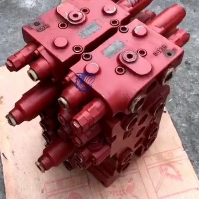 SK130 SK135 SK140-8 صمام التحكم الرئيسي سلسلة صمامات التوزيع لأجزاء حفر Kobelco