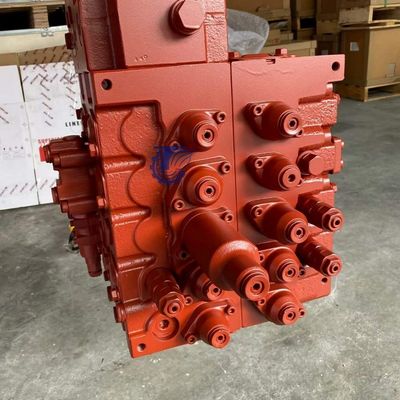 31N6-10110 KPM KMX15RA لهيونداي R215-7 مجموعة صمام التحكم الهيدروليكي الأحمر
