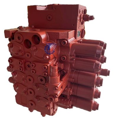 31N6-10110 KPM KMX15RA لهيونداي R215-7 مجموعة صمام التحكم الهيدروليكي الأحمر