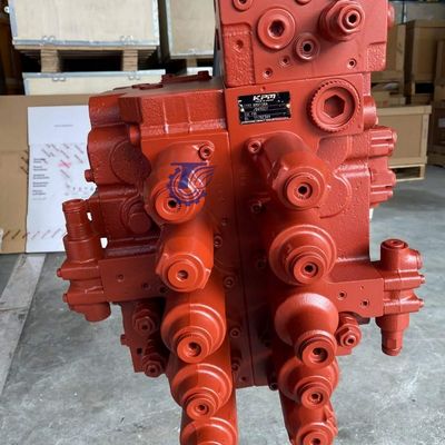 31N6-10110 KPM KMX15RA لهيونداي R215-7 مجموعة صمام التحكم الهيدروليكي الأحمر