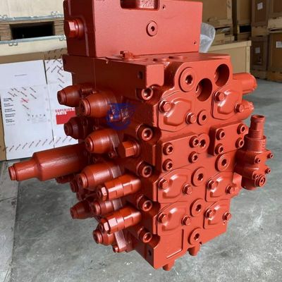 31N6-10110 KPM KMX15RA لهيونداي R215-7 مجموعة صمام التحكم الهيدروليكي الأحمر