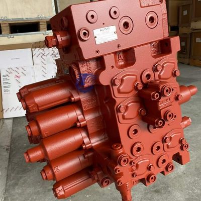31N6-10110 KPM KMX15RA لهيونداي R215-7 مجموعة صمام التحكم الهيدروليكي الأحمر