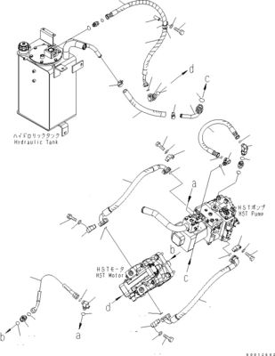 705-52-30960 720-1L-00010 720-1L-04160 720-1L-01010 لـ Komatsu WA100-5 مضخة البستنات الهيدروليكية HST