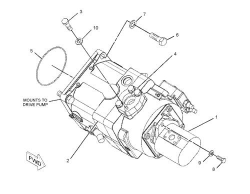 216-4826 2164826 10R3808 لـ CAT WHEEL LOADER 992G A11VO260 مضخة هيدروليكية رئيسية