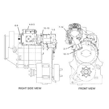 292-8767 10R7401 CA2928767 لـ CAT LOADER 950H 962H IT62H مضخة GP-PISTON هيدروليكية مضخة رئيسية