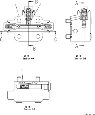 417-18-31201 417-18-31202 417-18-31203 لـ Komatsu WHEEL LOADER WA200-5 WA200PT-5 المحرك الهيدروليكي مضخة HST