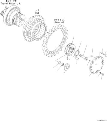 706-8F-01140 11Y-27-40401 لـ Komatsu D37EX-23 D37PX-23 D39EX-23 الجرافة الهيدروليكية