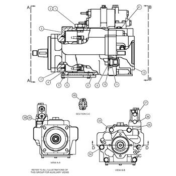 6E5052 CA6E5052 6E-5052 0R4933 لـ CAT 527، D5H، D5HTSK II TRACK-TYPE TRACTOR المضخة الهيدروليكية الرئيسية مضخة المكبس مضخة ASSY PUMP GP-PISTON ما بعد البيع جودة عالية أصلية