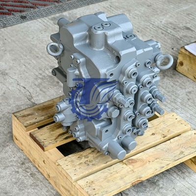 4410248 لشركة هيتاشي ZX120 ZX120-E ZX120-HCMC ZX130-AMS ZX130-HCME ZX130H ZX130K قطع غيار الحفارات الهيدروليكية صمام التحكم الرئيسي HCV06 بعد البيع الأصلي