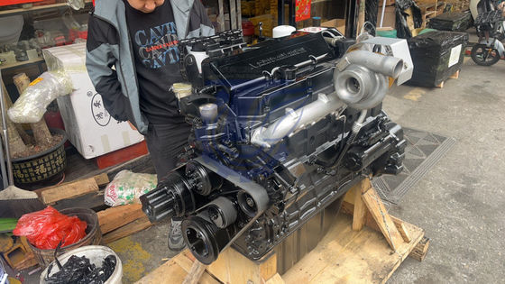 ميتسوبيشي D06FRC-TAA لساني SY245 SY265C قطع غيار الحفر محرك التجميع محرك الديزل إعادة تصنيع أصلية