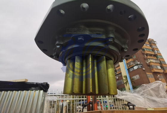 YB60002028 YB60001486 YB60001906 المحرك الهيدروليكي المتأرجح المتأرجح علبة التروس المتأرجحة تقليل جهاز التروس المتأرجح (خلفي) لـ HAITCHI EX1200-7 قطاعات الحفارات الآلية القوية