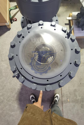 YB60002028 YB60001486 YB60001906 المحرك الهيدروليكي المتأرجح المتأرجح علبة التروس المتأرجحة تقليل جهاز التروس المتأرجح (خلفي) لـ HAITCHI EX1200-7 قطاعات الحفارات الآلية القوية