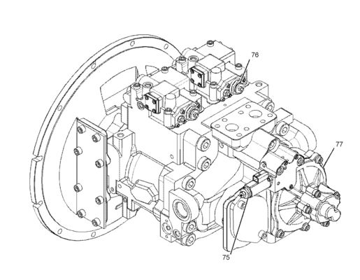 REBUILT جهاز مضخة هيدروليكية لشركة Caterpillar 349E 352F 349E L 349E L HVG 349E L VG 349F L أجزاء الحفر