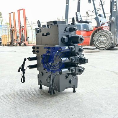 723-1A-17100 7231A17100 لـ Komatsu GD555-5 GD675-5 GD655-5 طلاب الصف الأجزاء الهيدروليكية الصمام الرئيسي بعد البيع الأصلي