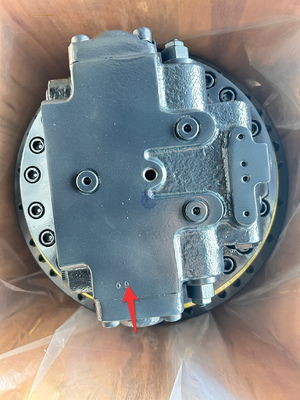 38K8-40101 38K8-40100 محرك القيادة النهائي Assy لـ هيونداي R320LC9 R330LC9 HX260L HX300L HX330 خفض السفر علبة التروس محرك السفر بعد البيع الأصلي